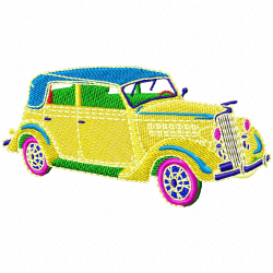Classiccars Embroidery Design 9 Classiccars Embroidery Design 9
